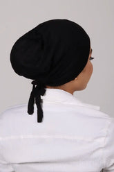 Tie On Back Under Cap